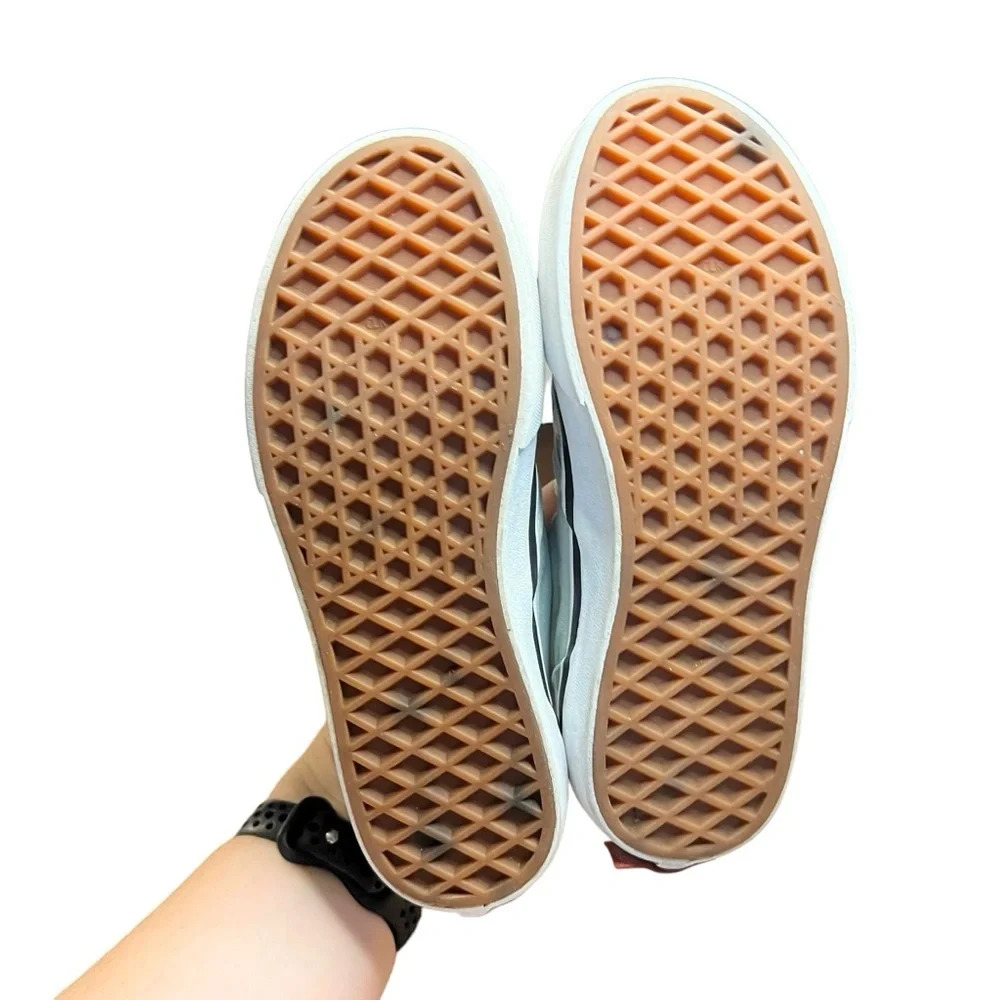 Kids Kids Classic Slip-On Checkerboard - Canal Blue / White - Kids Size 1.0 - Picture 9 of 10